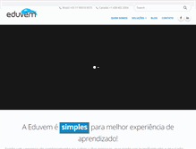 Tablet Screenshot of eduvem.com